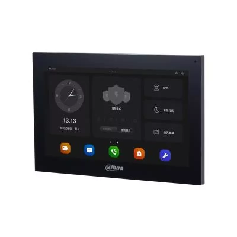 Video domofons Dahua DHI-VTH5341G-W — 10 collu 1024×600 LCD, Wi‑Fi, Ethernet, ABS korpuss