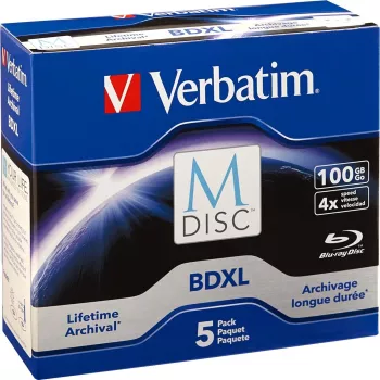 Verbatim BDXL 100GB 4X 5 gab.
