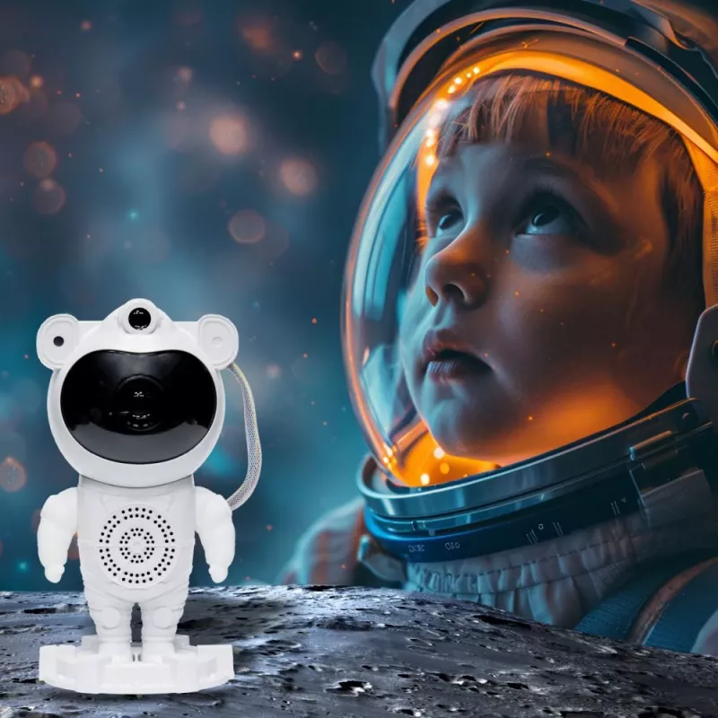 Zvaigžņu projektora lampa Hawk HW-STAR01 ar iebūvētu skaļruni — galaktikas gaismas projektors