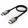 HDMI kabelis Unitek C138W 2 m — HDMI 2.1, 48 Gbit/s, 4K/120Hz, HDR10 & Dolby Vision, ARC, zeltīti savienotāji