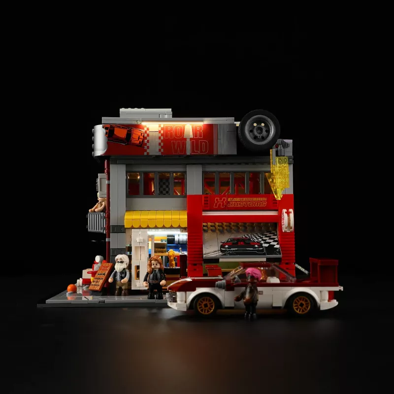 Street MOD Garage, konstruktoru rotaļlieta