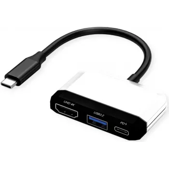 VALUE Display Adapter USB C - HDMI 4K30+ 1x A+ PD - Adapter - Digitāls/Dati (12.99.3199)