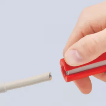 Kabeļu noņēmējs Knipex 16 80 125 SB, sarkans