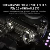 SSD Corsair MP700 PRO SE Hydro X 2 TB M.2 PCIe 5.0 14000 MB/s lasīšanas 12000 MB/s rakstīšanas