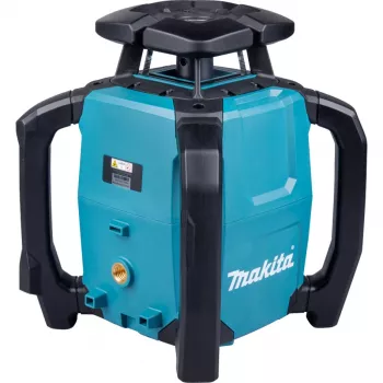Akumulatora rotācijas lāzernivelieris SKR001Z, 12 V – 40 V (zils/melns, bez akumulatora un lādētāja, zaļa lāzera līnija, transportēšanas futrālis)