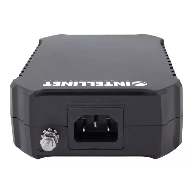 Intellinet Gigabit PoE++ inžektors, viens 95 W ports, atbilst IEEE 802.3bt (4PPoE), plastmasas korpuss, pie sienas stiprināma iespēja