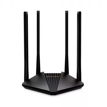 Mercusys MR30G bezvadu maršrutētājs Gigabit Ethernet Divjoslu (2.4 GHz / 5 GHz) Melns