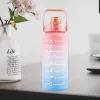 Extralink Motivējošā pudele, 2000 ml, zaļi violeta, BUT-190