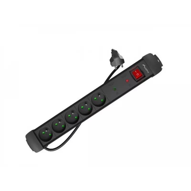 Pagarinātājs 5.0m 5x230 cz SP1-05E-0500-B