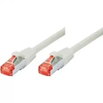 Tecline exertis Connect - ielāpu vads - RJ-45 (V) uz RJ-45 (V) - 30 m - SSTP kabelis - CAT 6 - bez halogēna - pelēks (71530)