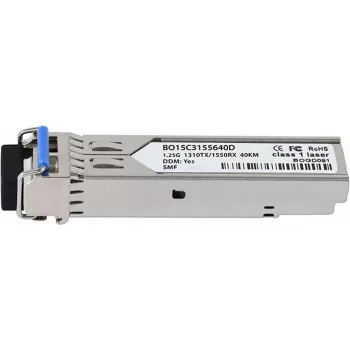 BlueOptics SFP-BX1310-40-BO optiskā šķiedras tīkla raiduztvērēja modulis (SFP-BX1310-40-BO)