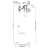 Maclean MC970B Displejs Melns