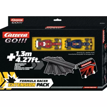 Slot car racetrack extension CARRERA GO!!! Formula Racer - papildu trases komplekts GO!!! izkārtojuma paplašināšanai