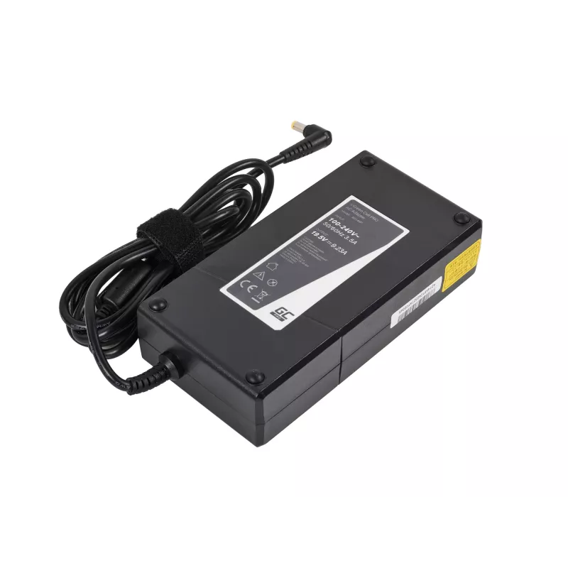 Barošanas adapteris zaļa Cell AD139P 90W universāls klēpjdatoru adapteris 19.5V 9.23A 5.5×1.7mm Melns