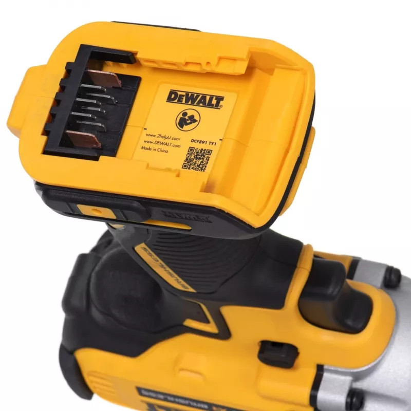 DeWALT DCF891NT-XJ akumulatora skrūvgriezis/triecienskrūvgriezis, dzeltenā krāsā