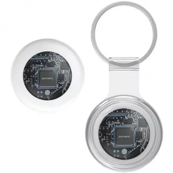 Atrašanās vietas meklētājs 4smarts SkyTag Lucid 2-pack — Bluetooth GPS izsekotājs, balts