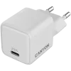CANYON lādētājs CU20C GaN 20W 1xPD EU Balts