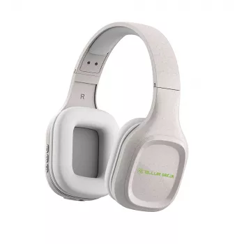 Tellur zaļa Bluetooth pārlika austiņas Pulse salokāmas krēmkrāsas TLL511441