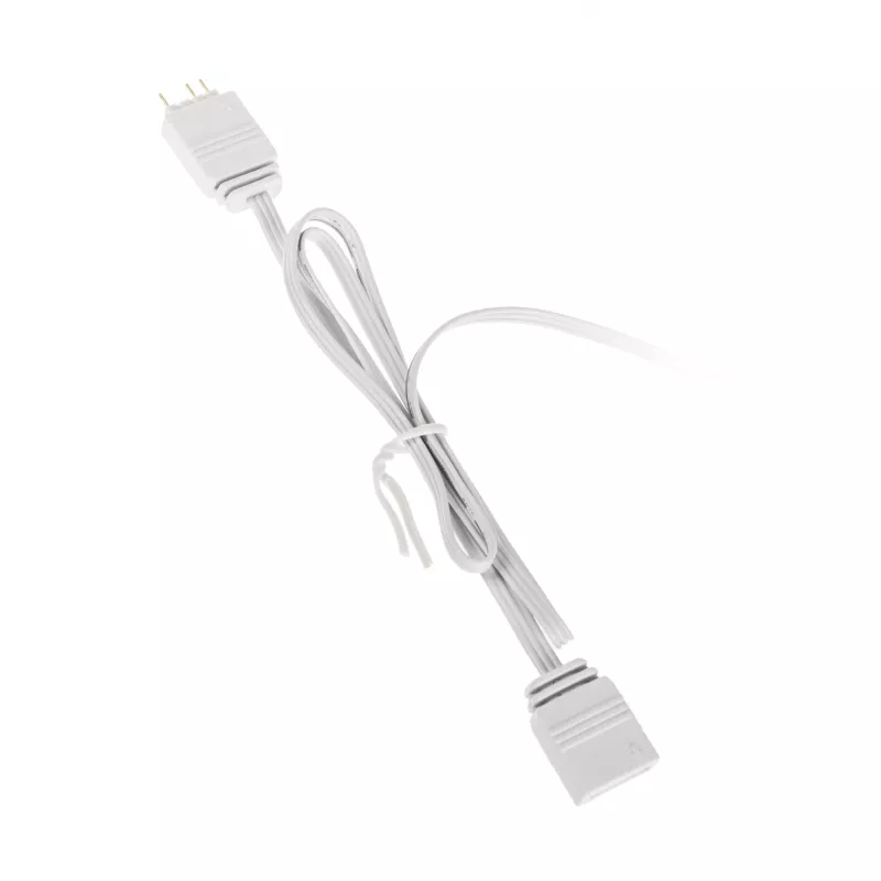PCI-E 8 kontaktu pagarinātāja kabelis Kolink Umbra Radiant ARGB — dubults 2× 8 kontaktu, pīts pagarinātājs GPU barošanai