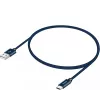 Kabelis YENKEE YCU 301 BE USB-A 2.0/USB-C 1m Fialov