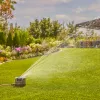 Apļveida ūdens smidzinātājs Gardena AquaPrecise Melns Zils Pelēks 1 gab.