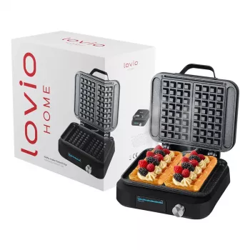 Lovio LVWF002BK Vafeļu pannas 1500W Melna