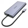 Hub UNITEK uHUB S7 USB 3.2 Gen 1 Type-C pelēka