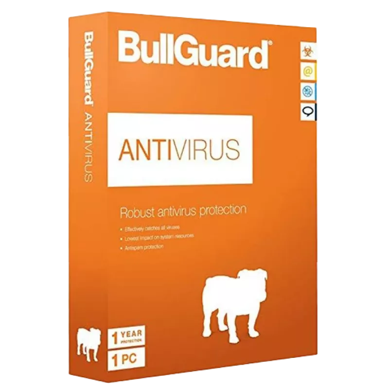 BullGuard Antivīruss 1 gads - 1 lietotājs