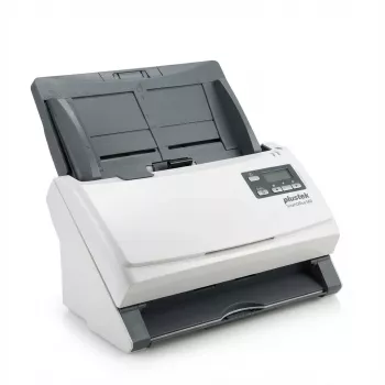 Plakanvirsmas dokumentu skeneris PLUSTEK Plustek SmartOffice S 60, modelis 0325, kompakts galda dizains