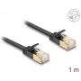 Tīkla kabelis DeLOCK RJ45 Cat.6A Spraudnis–Spraudnis U/FTP 1m Melns