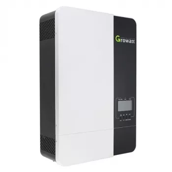Inverteris GROWATT SPF3500ES, 3.5kW, 1-fāzes, 48V, 80A MPPT, 450V