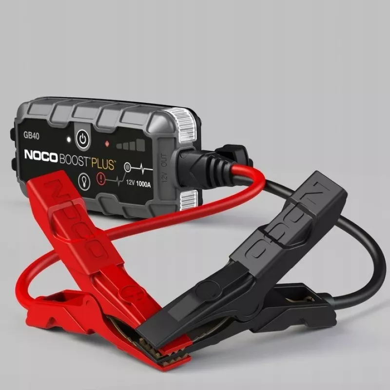 NOCO GB40 Boost 12V 1000A Jump Starter iedarbināšanas ierīce ar integrētu 12V/USB akumulatoru