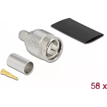 TNC spraudnis presēšanai RG-59 DeLOCK 90030