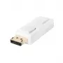 Dzimuma pārveidotājs LogiLink CV0100 DisplayPort uz HDMI Balts