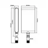 Virziena antena DeLOCK 88904