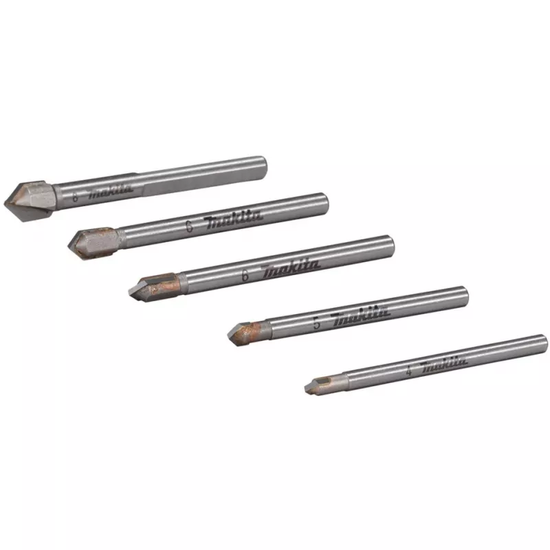 Urbju komplekts Makita E-25410 stiklam un flīzēm, 5 gab.