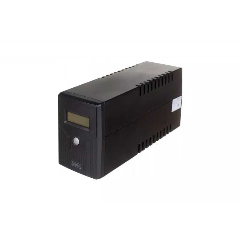 Nepārtrauktās barošanas avots DIGITUS DN-170064-LCD-B 800VA 480W Line-Interactive ar LCD