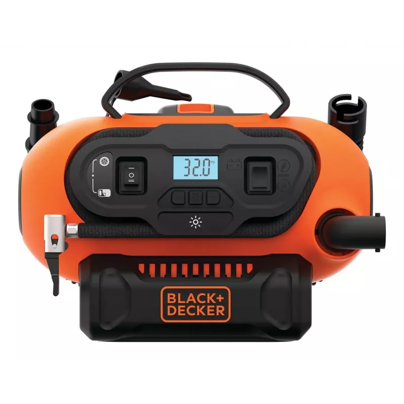 Black & Decker BDCINF18N-QS gaisa kompresors 160 l/min maiņstrāva/automazgātājs