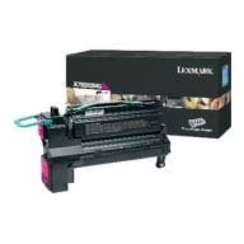 tonera kasete Lexmark X792 fuksīna, oriģināla, lāzera, 20 000 lapu, 1 gab.