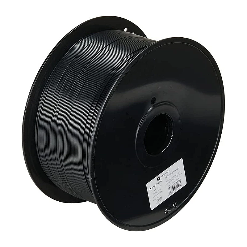 Kvēldiegs 3D drukāšanai Polmask ABS 1,75 mm Melns 1 kg