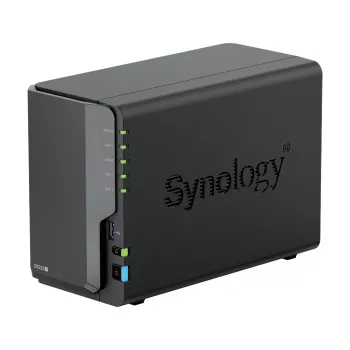 Synology DS225+ 2 Bay NAS galddators Intel® Celeron® J4125 2 GB DDR4 Synology DSM Melns - tikai Synology HDD