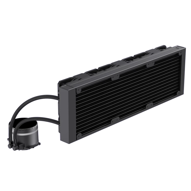 Gamemax | CPU Liquid cooler | ICEBURG 360 INFINITY | Melns