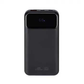 Ārējais akumulators USB 10000MAH/VA2211 melns Rivacase