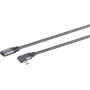 USB kabelis S/CONN 13-56150 USB 3.2 Gen 2x2 1,5 m USB C pelēks