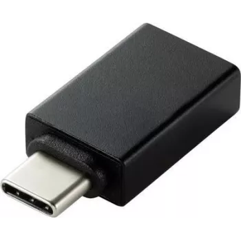 Renkforce RF-4472304 kabeļa saskarnes/savienotāju adapteris USB Type C USB Type A melns (RF-4472304)