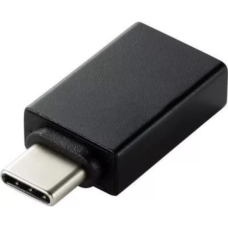 Renkforce RF-4472304 kabeļa saskarnes/savienotāju adapteris USB Type C USB Type A melns (RF-4472304)