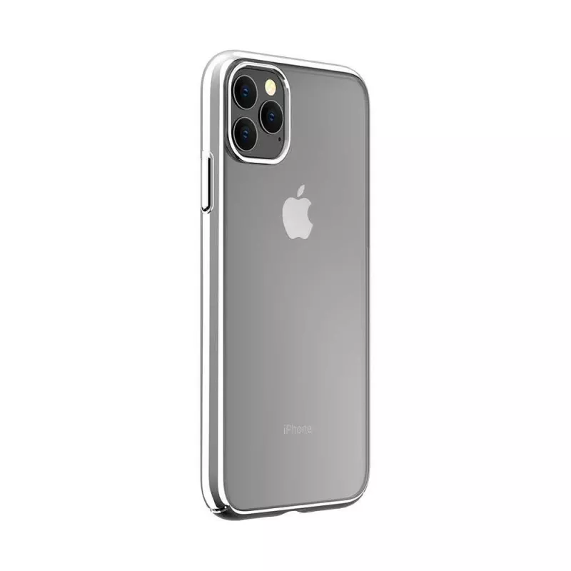 Aizsargājošs ciets maciņš Devia Glimmer sērija iPhone 11 Pro Max, sudraba, PC