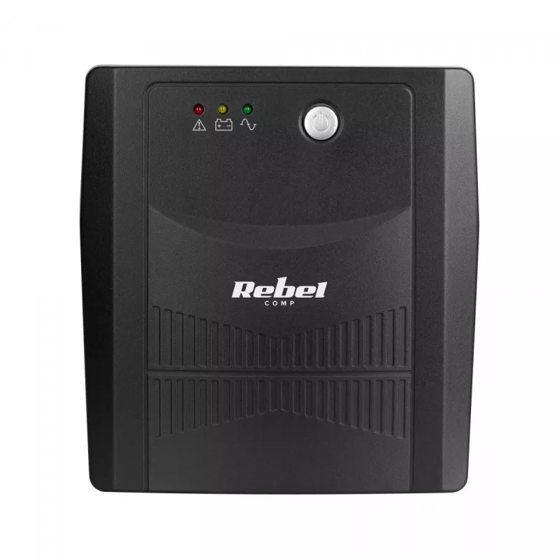 Nepārtrauktās barošanas avots REBEL modelis Micropower 1000 (offline, 1000VA / 600W, 230 V, 50Hz)