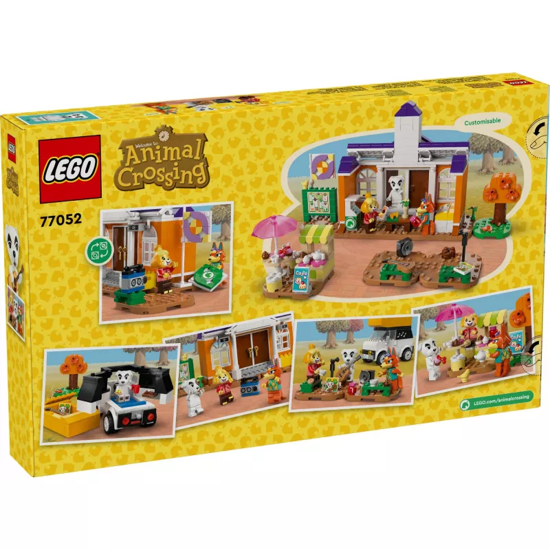 LEGO Animal Crossing 77052 K.K. koncerts pilsētas laukumā