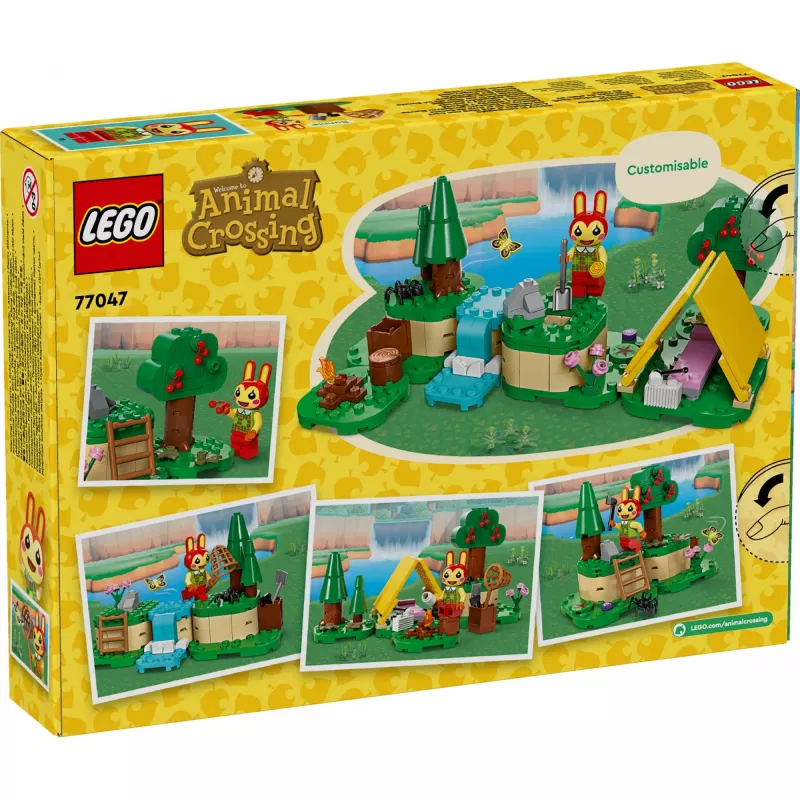 LEGO Animal Crossing konstrukciju rotaļlietu komplekts 77047 Mimmi jautrības brīvdabā
